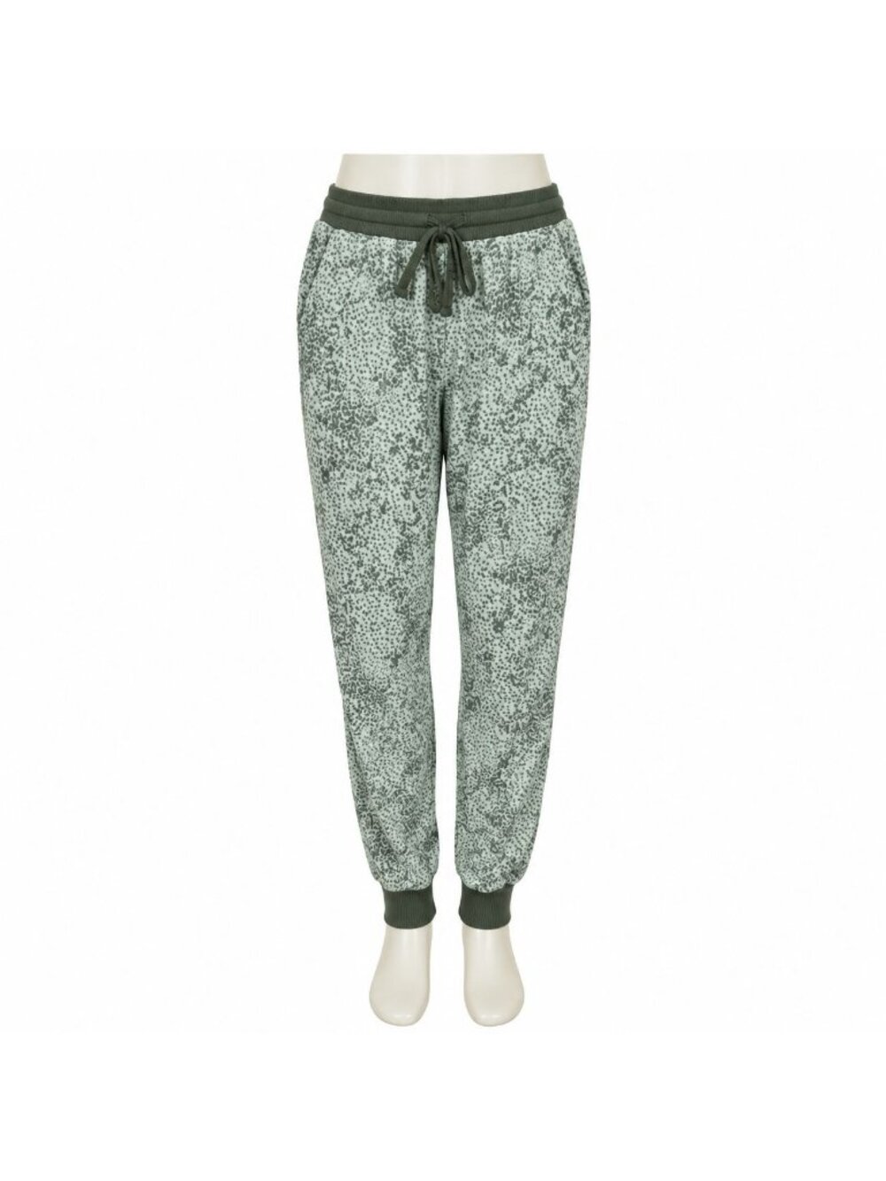 Alfani Intimates Green Printed Jogger Pajama Pants Drawstring Women's XS